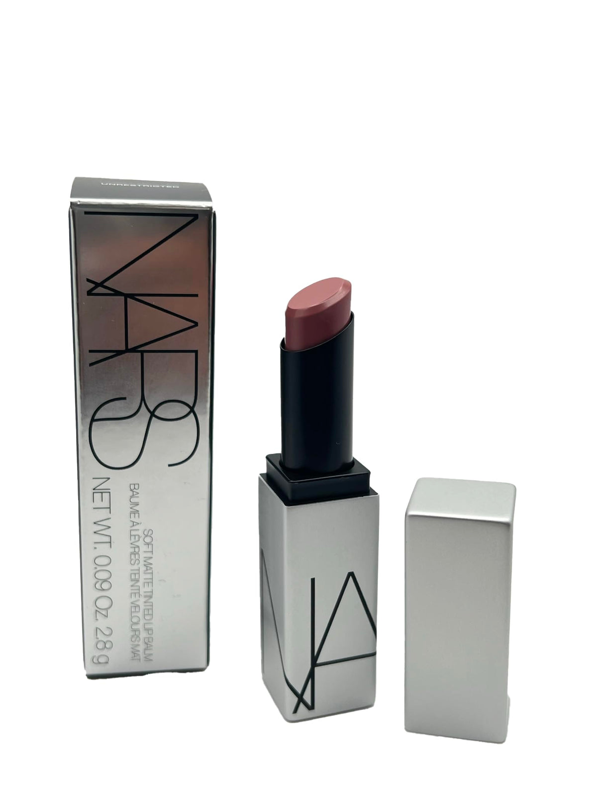 NARS baume à lèvres mat diffuse emballage élégant et pratique