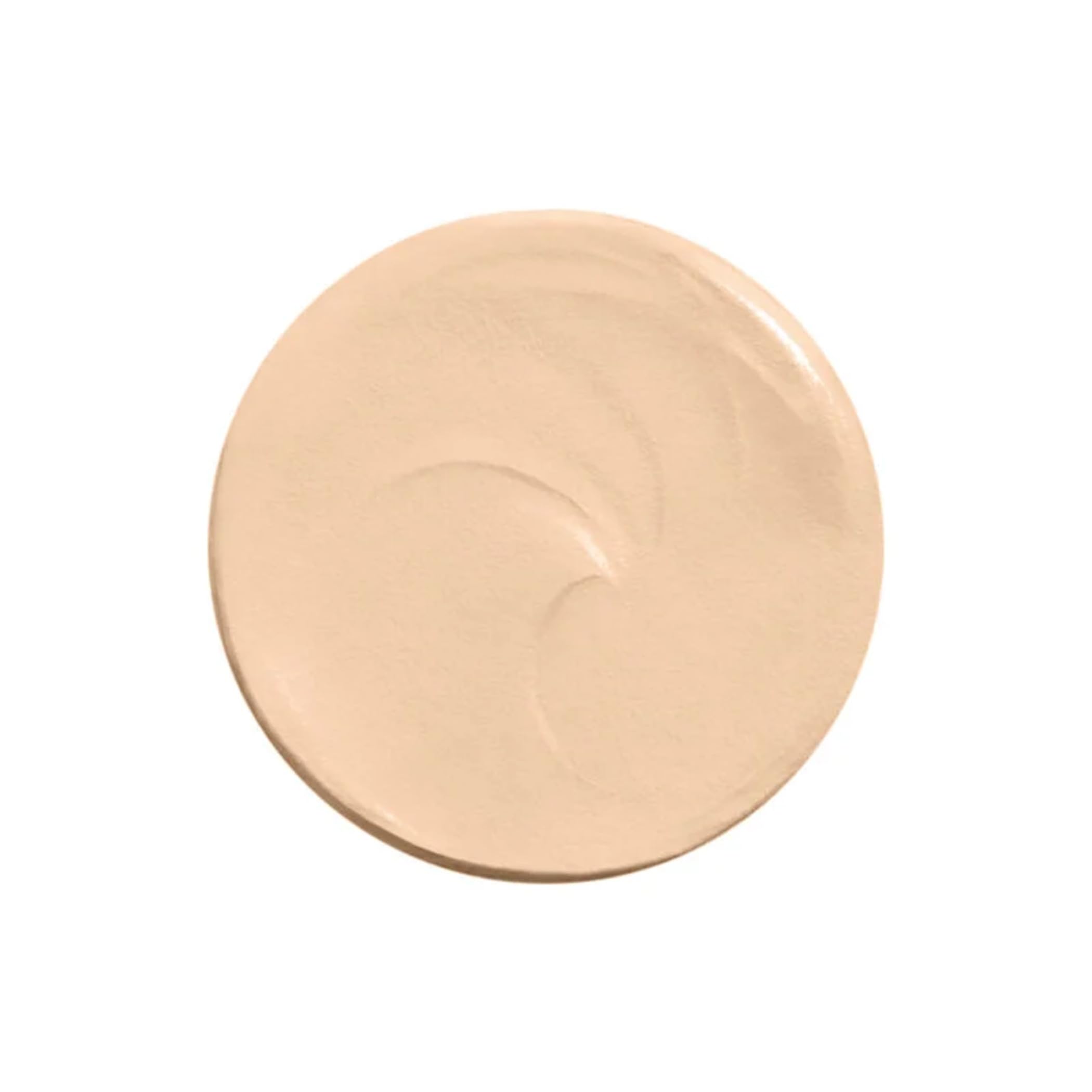Échantillon couleur Custard sur peau pour un teint uniforme