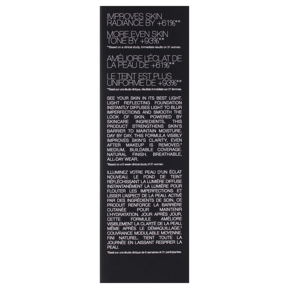 Texture satinée du fond de teint NARS M2 Santa Fe pour peau normale à sèche