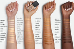 Texture lissante du fond NARS L3.25 Lima sur la peau