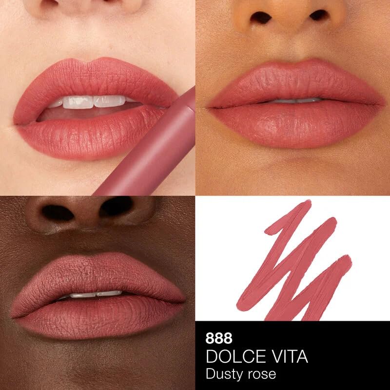 NARS Mini Powermatte Crayon Lèvres Take Me Home : échantillon pratique pour retouches.