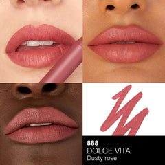 NARS Mini Powermatte Crayon Lèvres Take Me Home : échantillon pratique pour retouches.