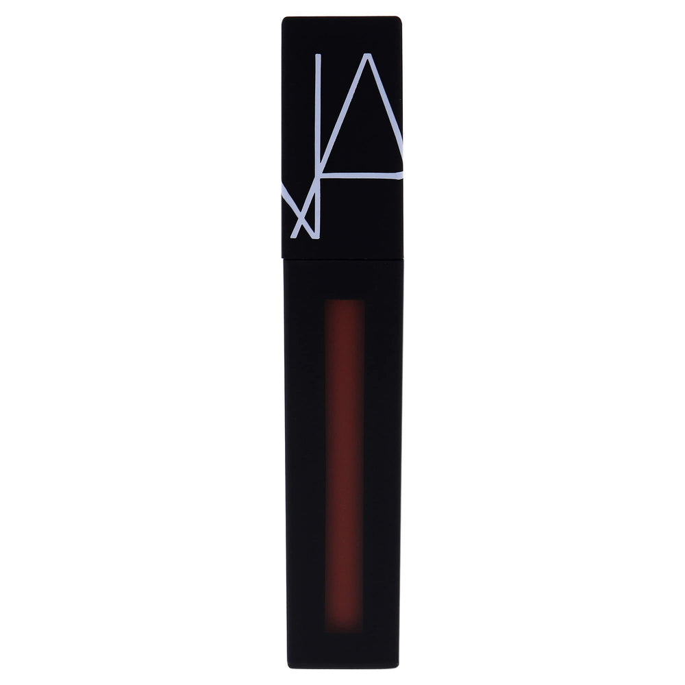 NARS Powermatte Lip Pigment Slow Ride utilise l'applicateur bec-d-oie pour une application précise.