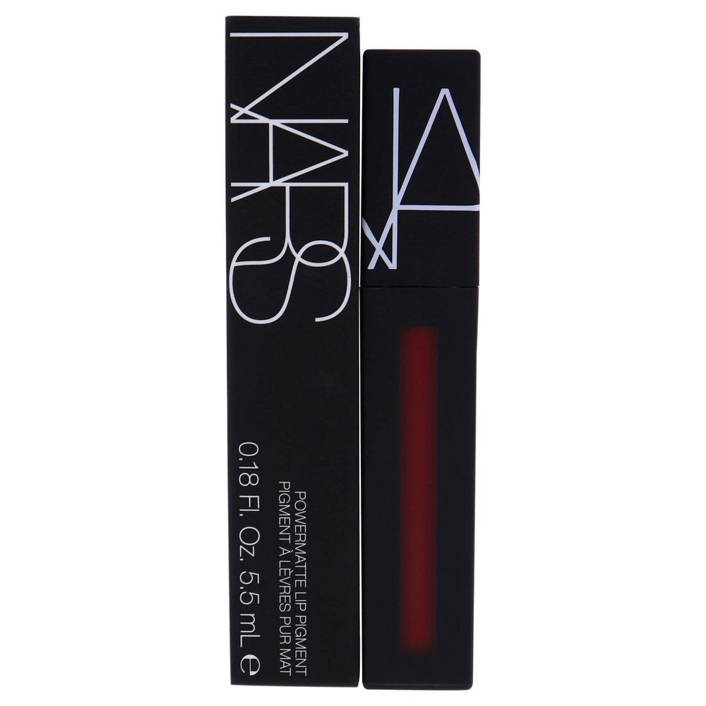 NARS Powermatte StarWoman en flacon, couleur riche prête pour une tenue longue durée.