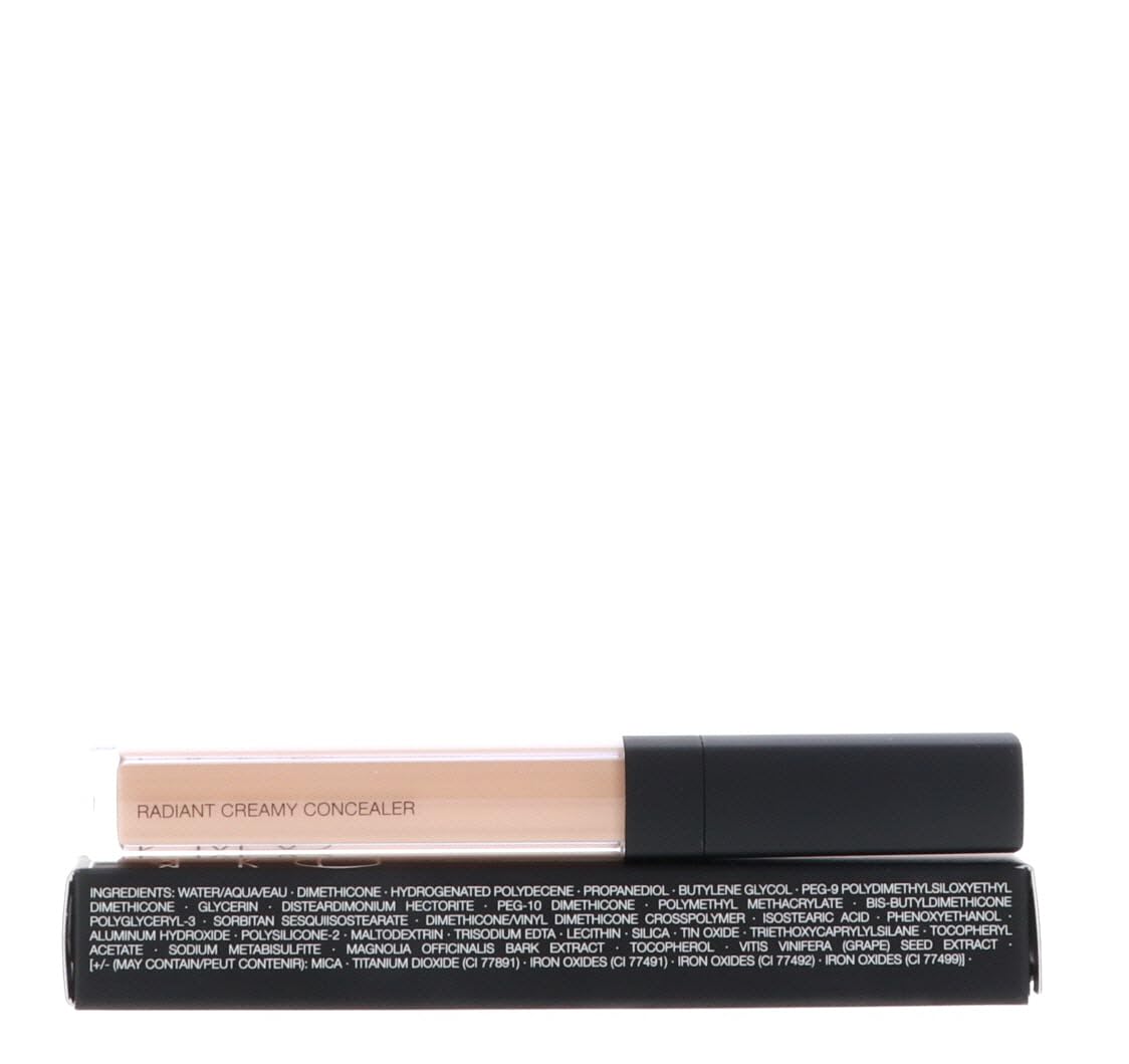 Rendu teint naturel et lumineux avec NARS Radiant Creamy Concealer.