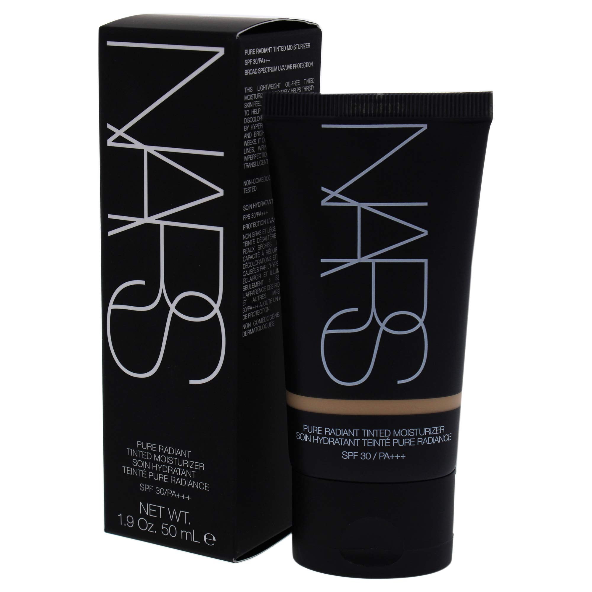 NARS Pure Radiant Teint Alaska — réduction de l’apparence des taches brunes.
