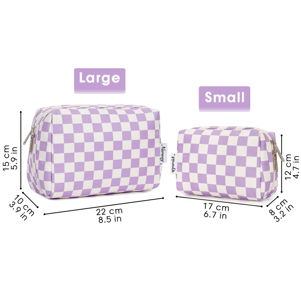 Narwey sac tendance violet à carreaux, idée cadeau parfaite pour amis et famille.