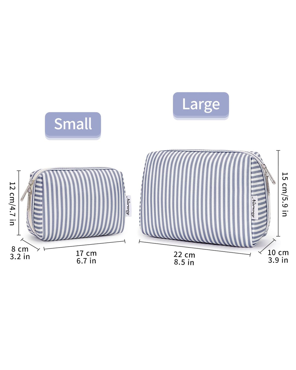 Grande taille 22x15x10 cm facilite le rangement quotidien