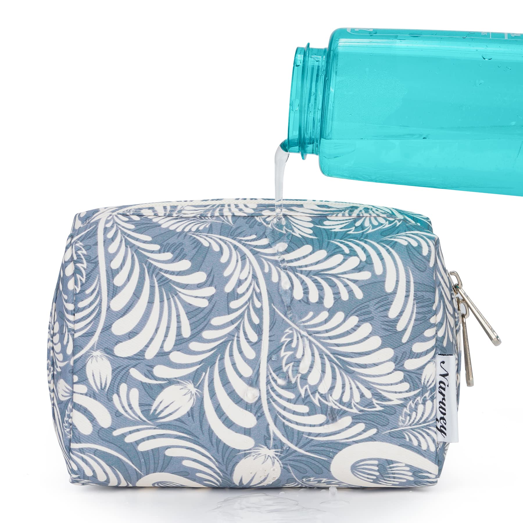 Narwey fermeture zippée durable et rebord protecteur.