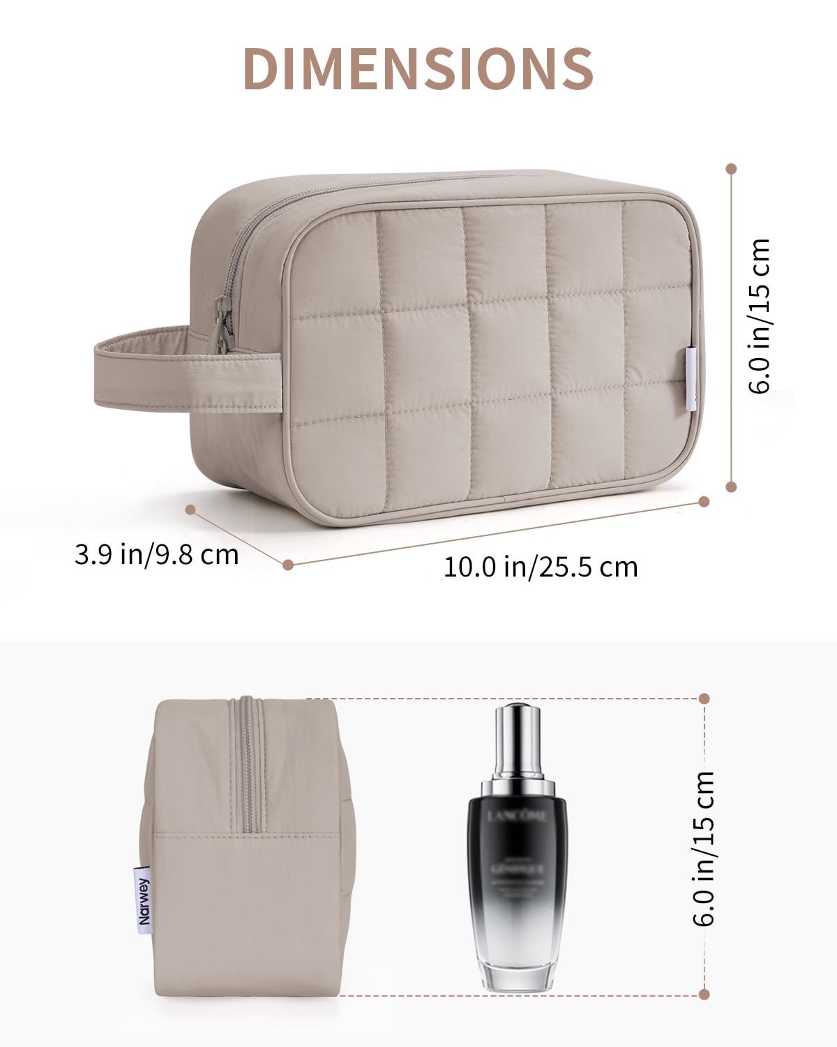 Narwey poignée latérale pratique pour transporter.