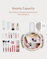 Narwey sac maquillage barrel-puffer, protection renforcée pour vos petits formats.