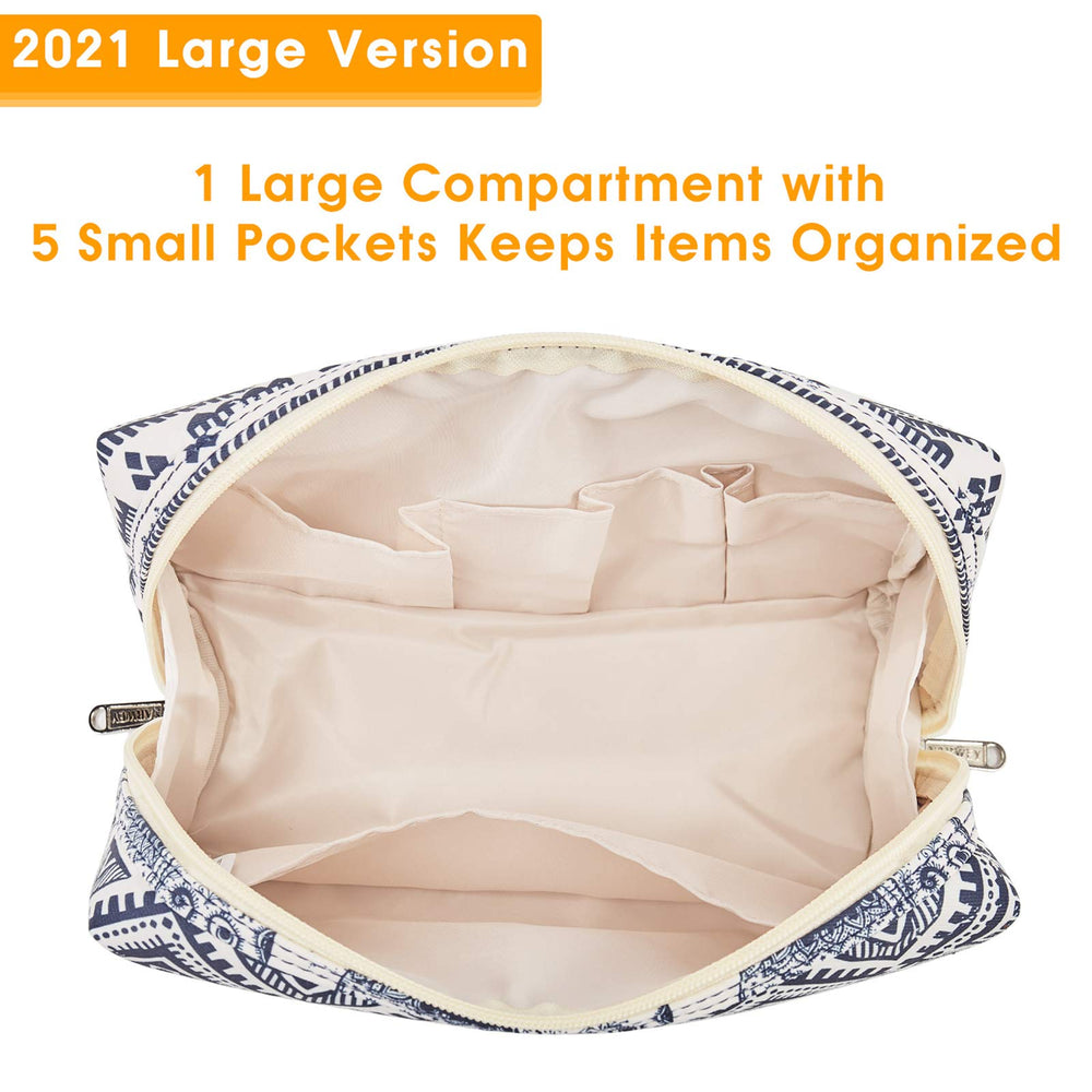 Sac Narwey Maquillage Éléphant Grand — dimensions pratiques pour trouver rapidement vos articles.