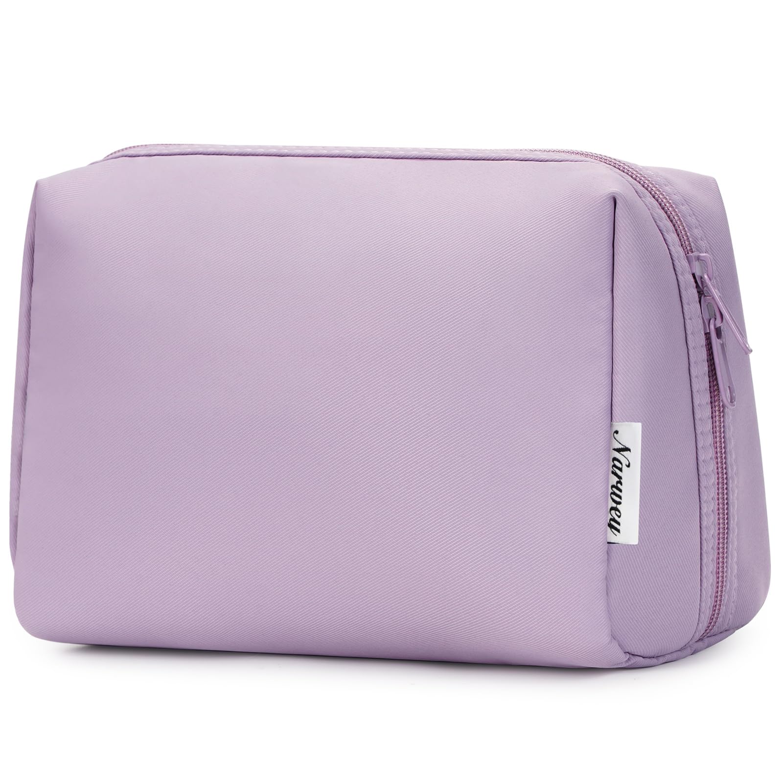 Narwey sac-maquillage grand violet avant: accès rapide à vos cosmétiques essentiels.