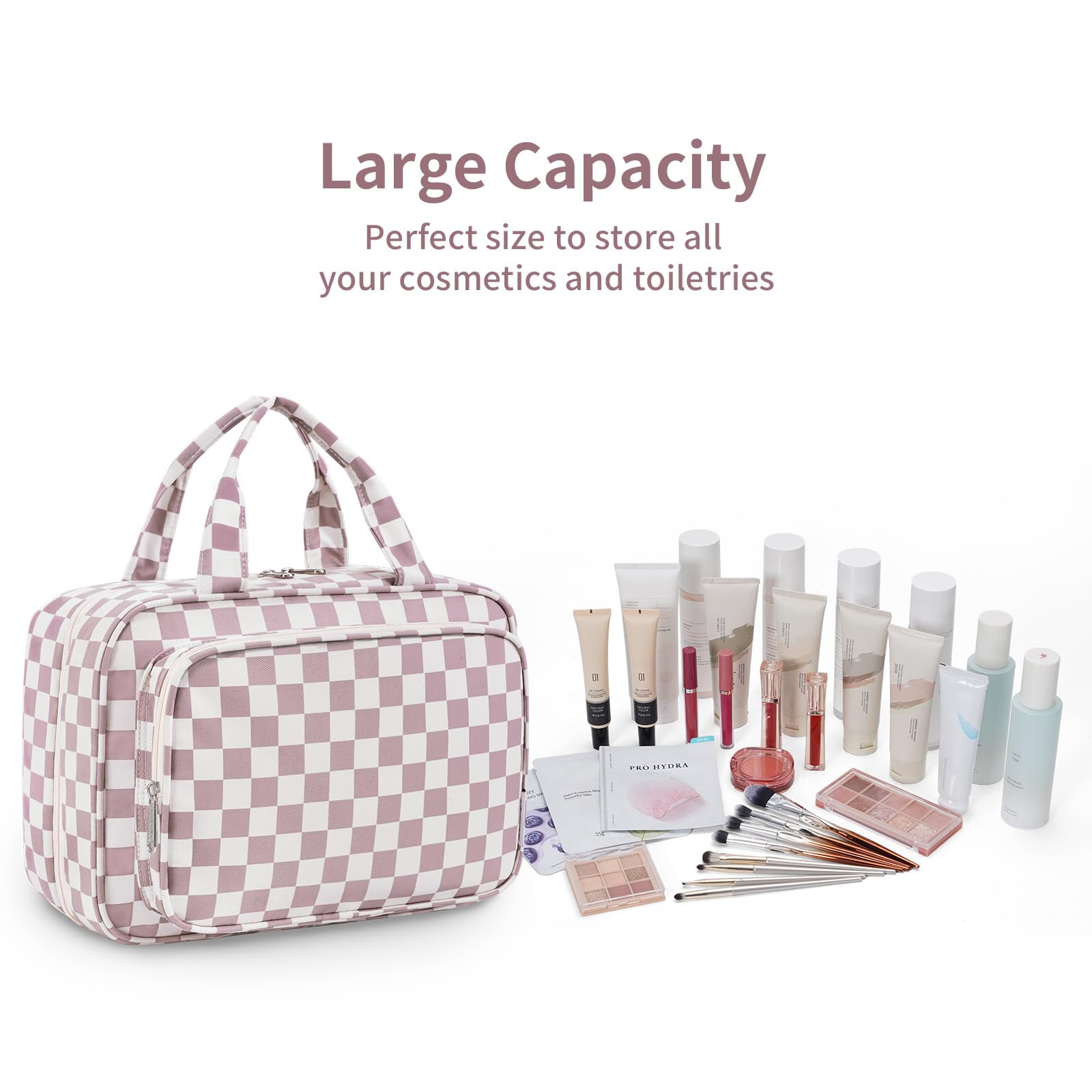 Narwey sac toilette voyage design léger et compact pour déplacements fréquents.