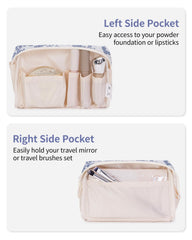 Narwey pochette durable avec tissu résistant à l'eau et fermetures solides.
