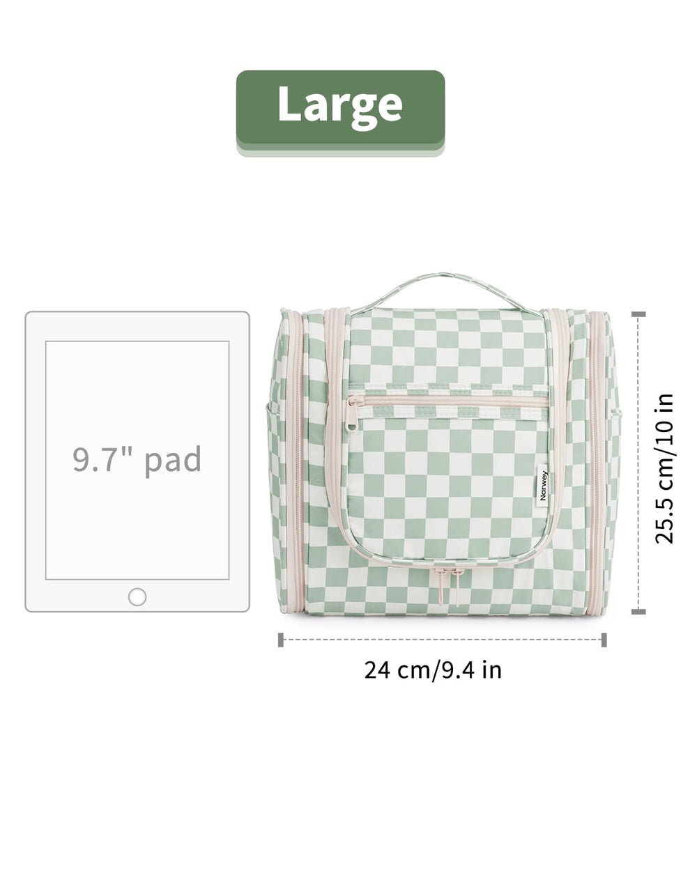 Narwey tissu impermeable protege le contenu lors des voyages.