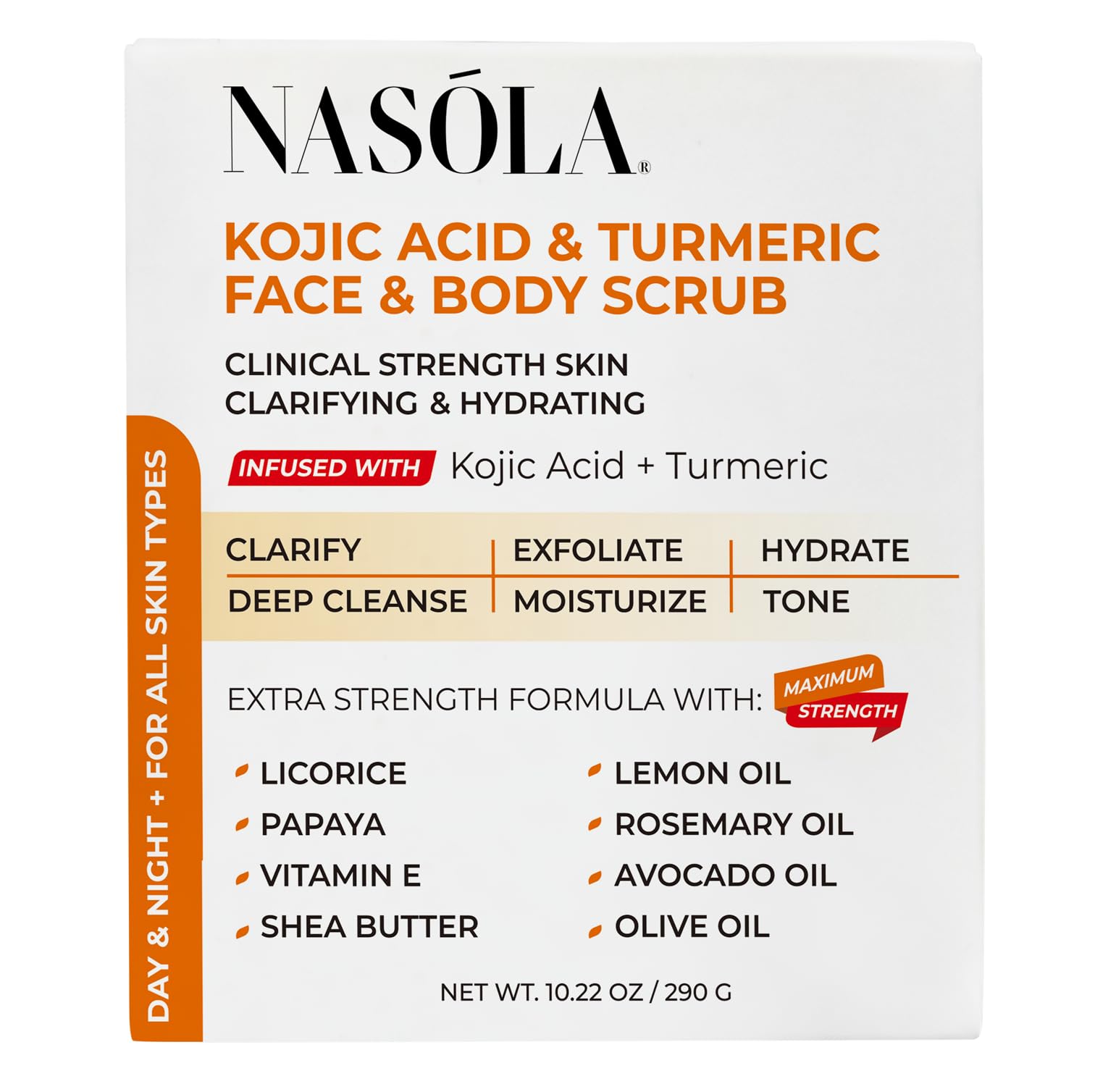 Nasola texture exfoliante visage — exfoliation efficace sans irritation.