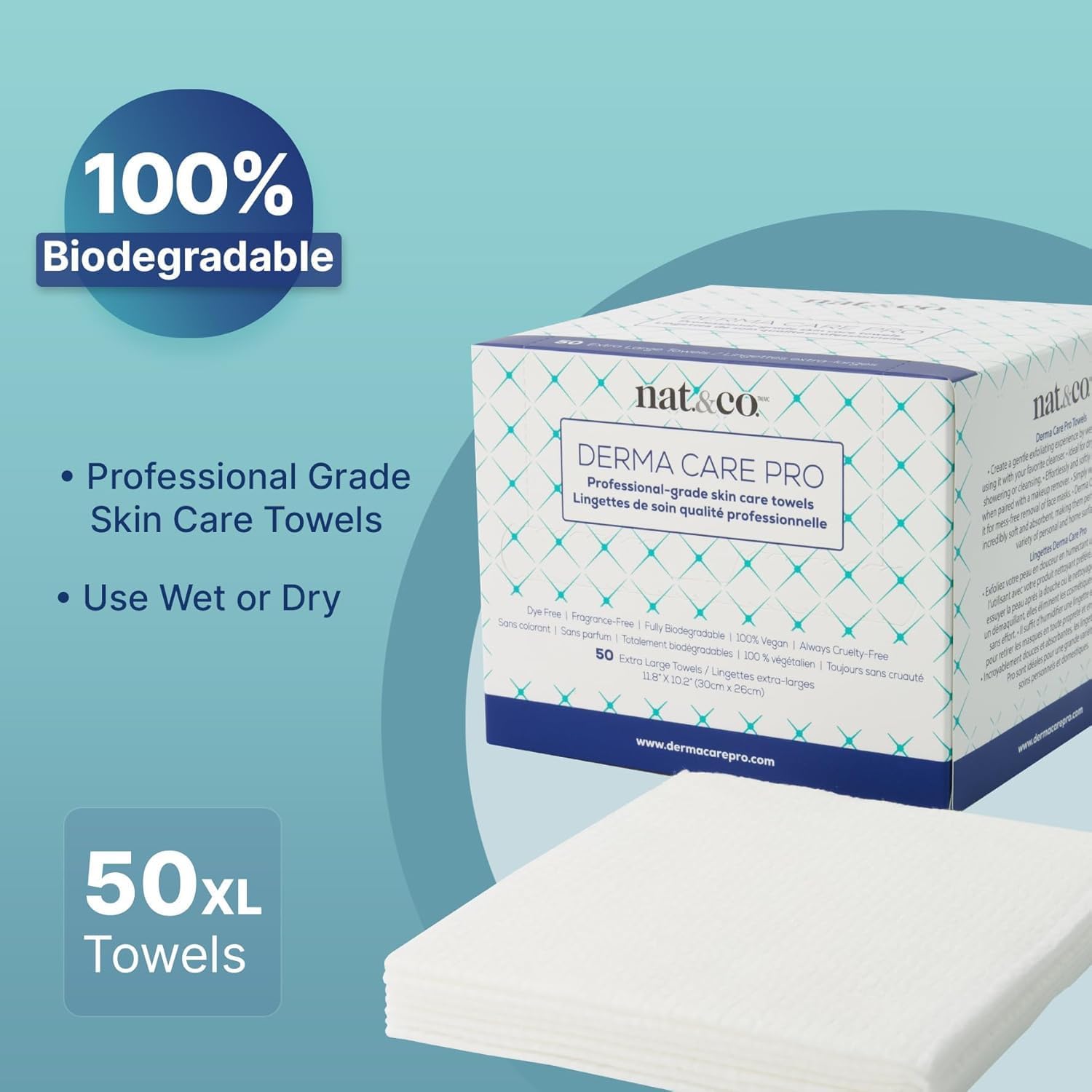 Nat.&Co. Derma Care Pro – sans parfum et sans colorant pour peau sensible