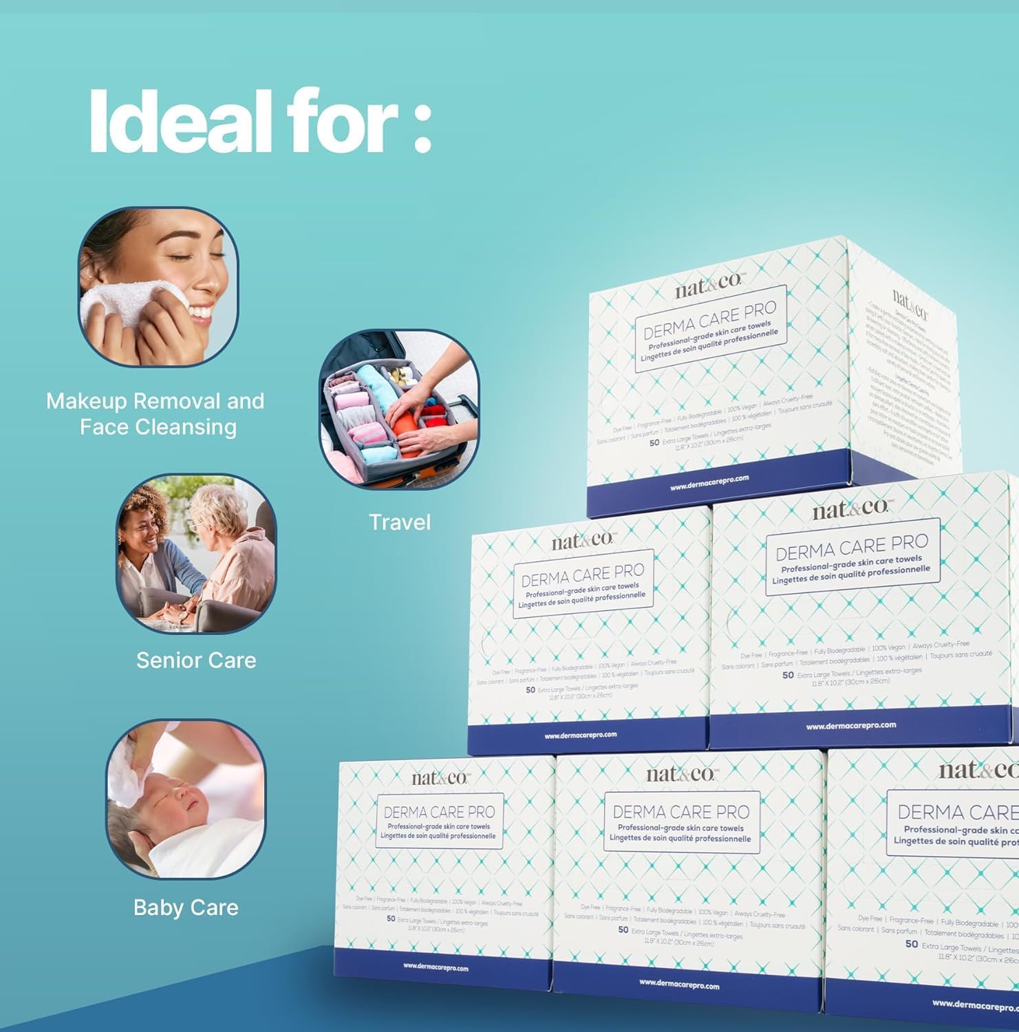Nat.&Co. Derma Care Pro – usage quotidien rapide et simple