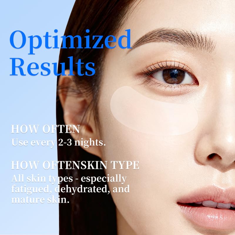 Patchs Natener Yeux – application sur les bords pour contour hydraté.