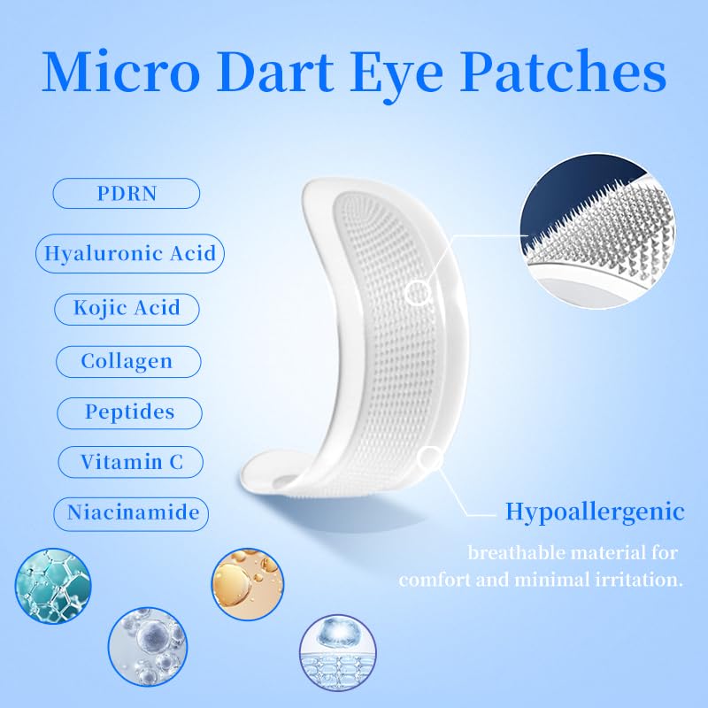 Patchs Natener Yeux Micro-Dart Dissolvants – absorption ciblée des actifs.