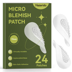 Naterido Microdart Patch – lot-24 : pansements discrets pour usage quotidien.