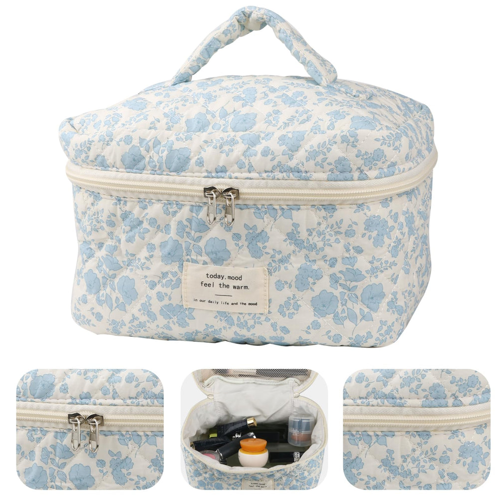 Natinsa trousse voyage weekend coquette bleu pour tout emmener.