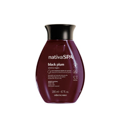 NATIVA SPA par O Boticário — huile-corps prune noire bouteille: hydratation intense et parfum délicat.