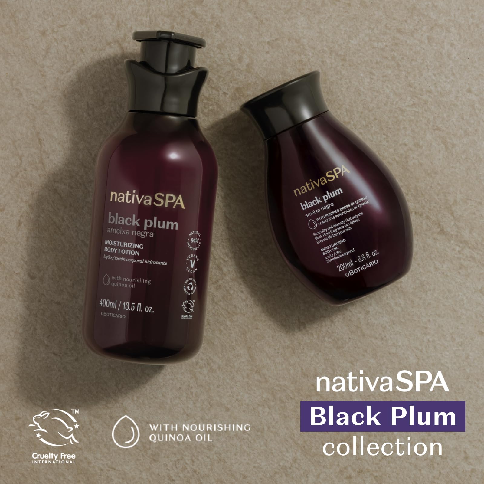 NATIVA SPA emballage élégant, prêt à offrir pour prendre soin.