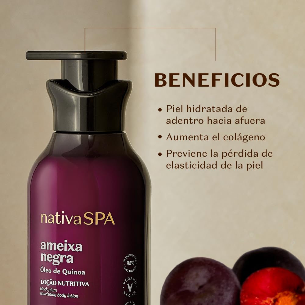 Nativa Spa, parfum prune noire, notes fruitées et longue tenue