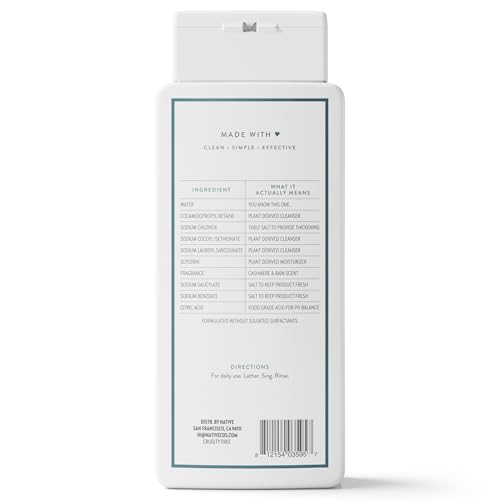 Native Body Wash douceur et fraîcheur pendant la douche.