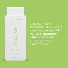 Native Body Wash : ingrédients naturels pour un soin quotidien.