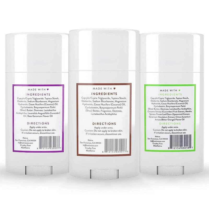 Coffret Classique Native 3 pièces, solution pratique pour la routine quotidienne.