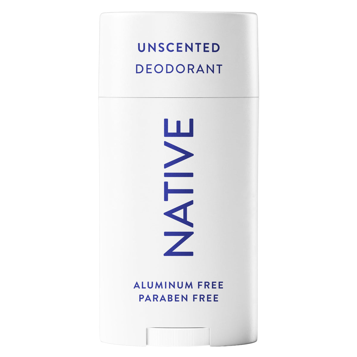 Native Déodorant sans parfum – emballage avant, pratique et discret pour démarrer votre journée.