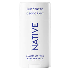 Native Déodorant sans parfum – emballage avant, pratique et discret pour démarrer votre journée.