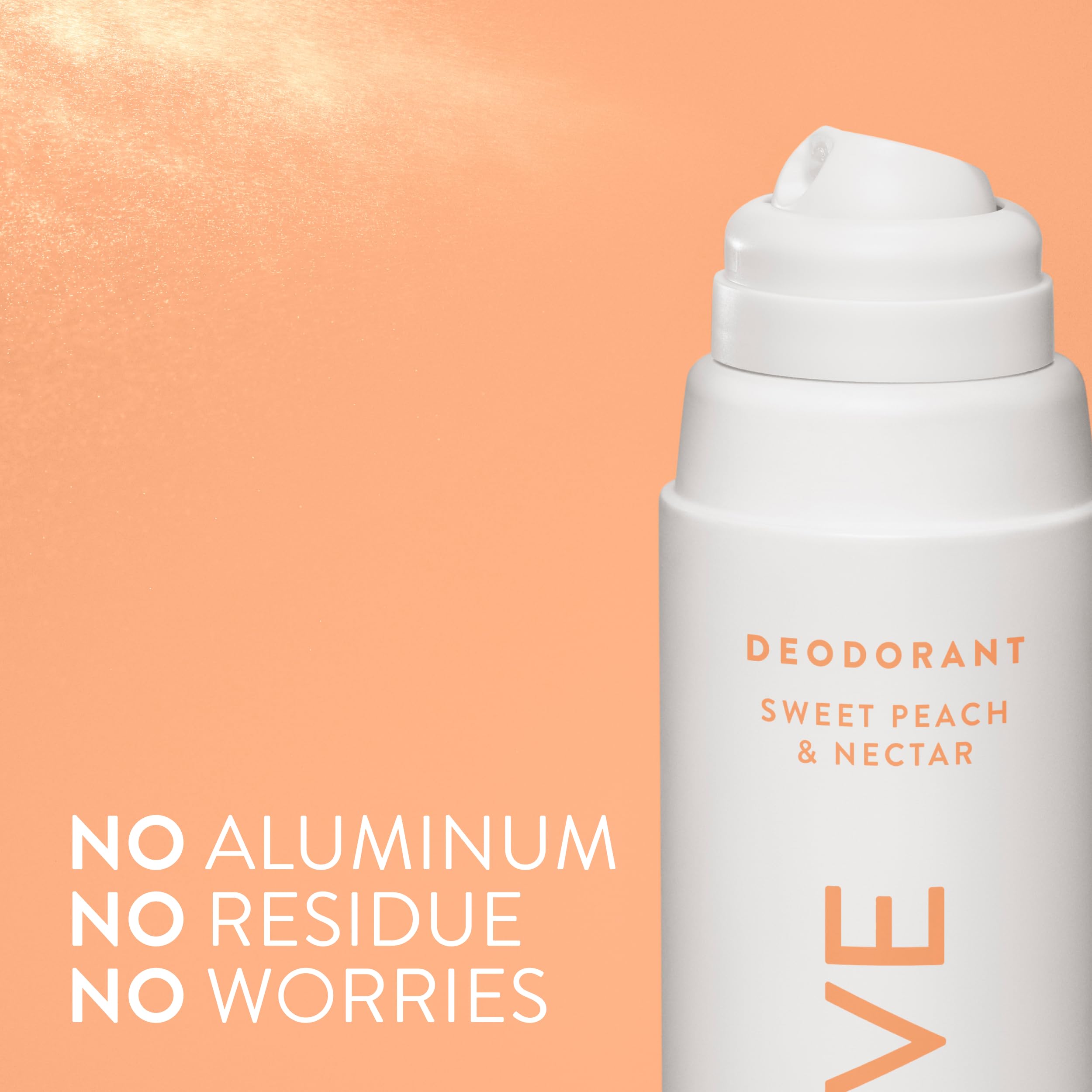 Sans aluminium du Native Déodorant Spray Pêche Douce et Nectar