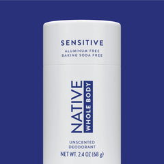 Native Déodorant Stick sans aluminium — protection longue durée et douceur cutanée.