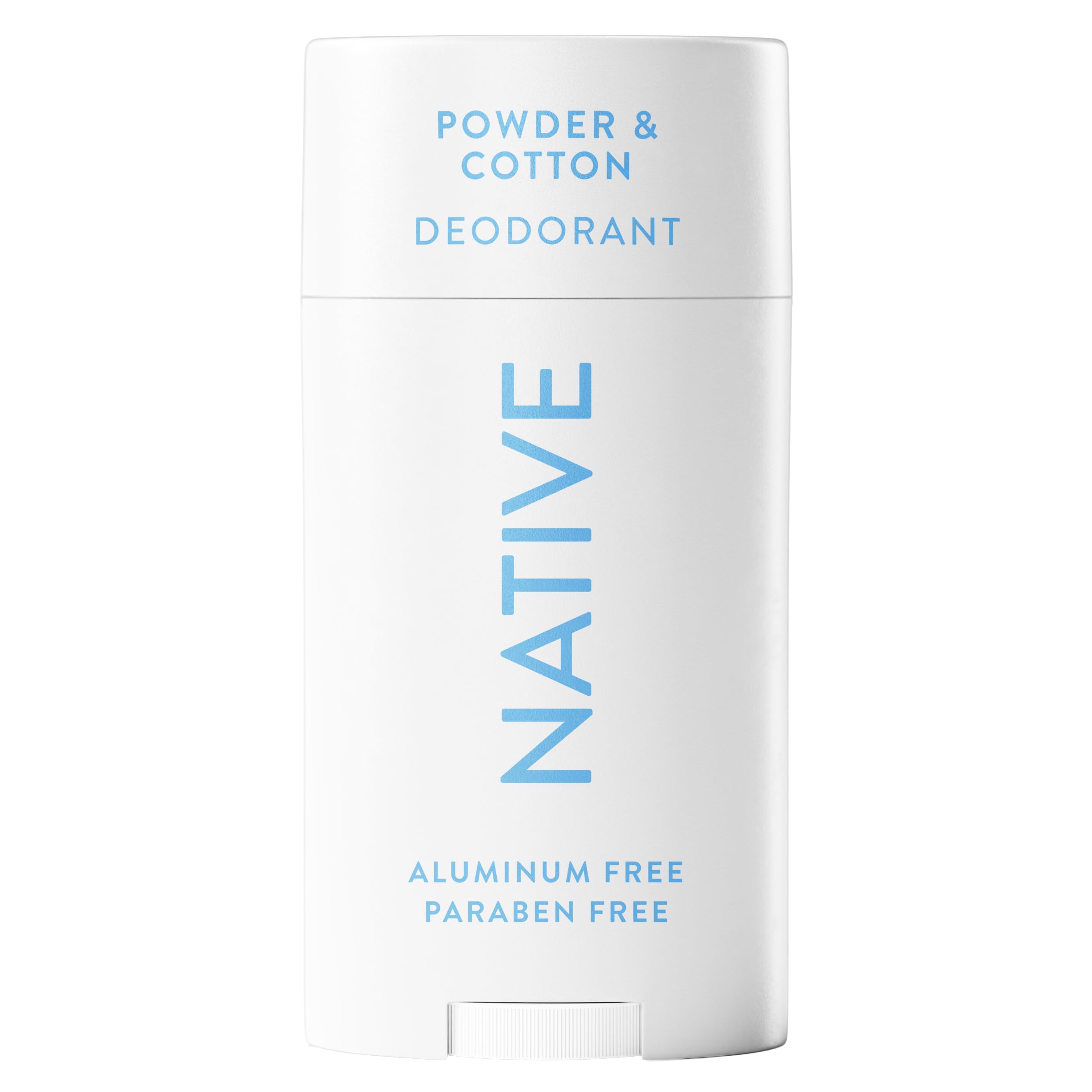 Native déodorant sans aluminium, bouteille, protection des odeurs jusqu'à 72 heures.