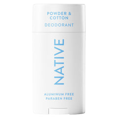 Native déodorant sans aluminium, bouteille, protection des odeurs jusqu'à 72 heures.
