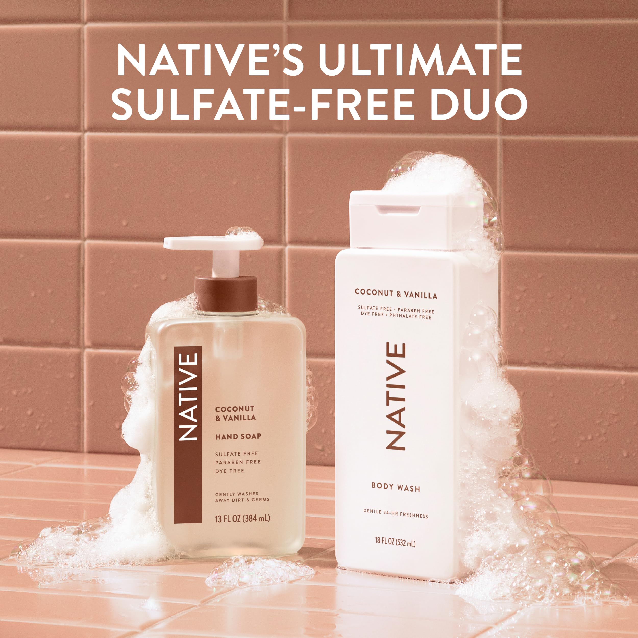 Native Gel Douche: végan et sans cruauté envers les animaux, choix éthique.