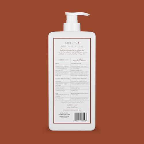 Native Douche ingrédients naturels pour une routine de soin plus pure.