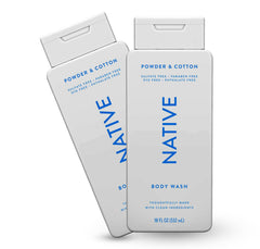 Gel douche Native: bouteille coco pour hydratation douce après la douche