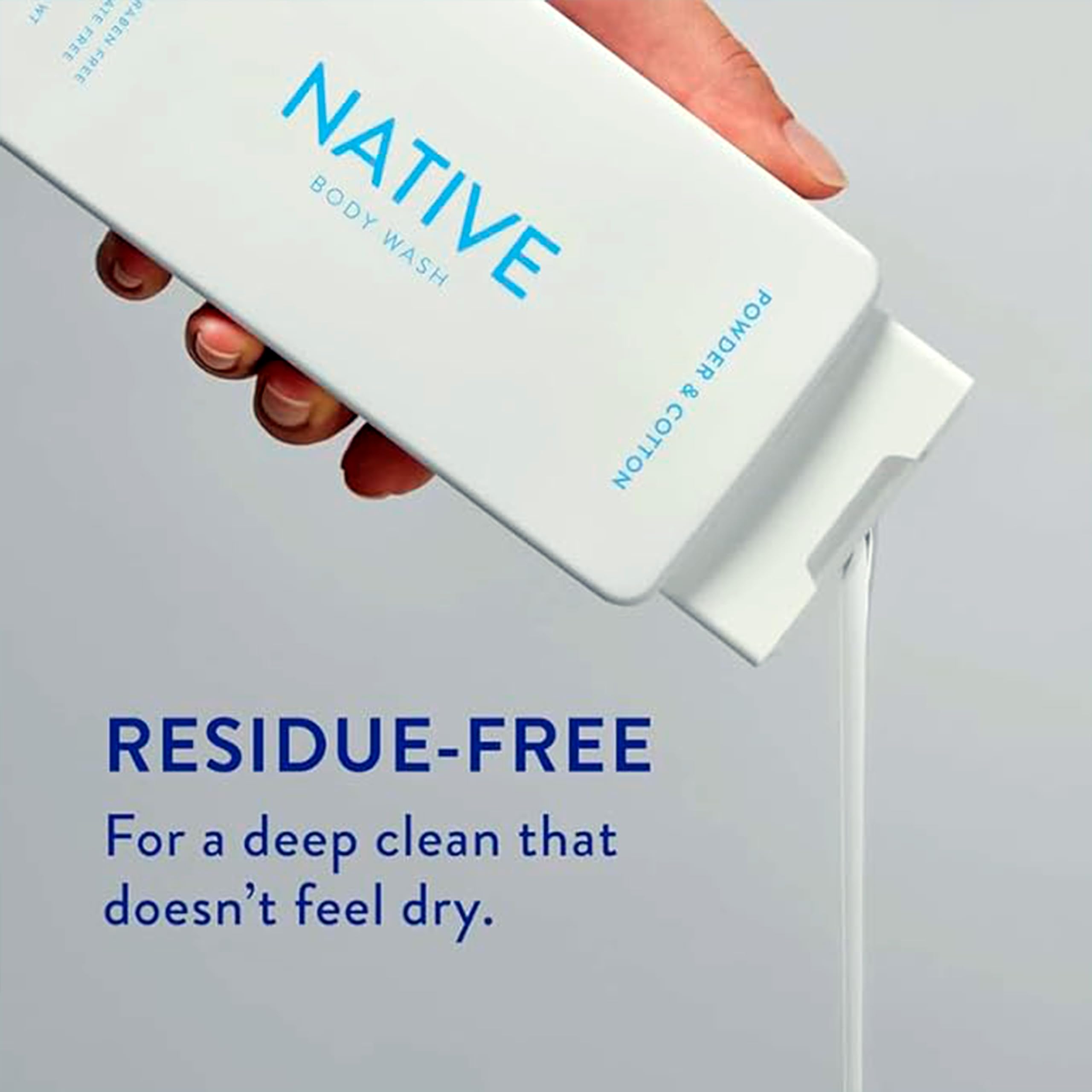 Gel douche Native: parfums naturels pour une expérience spa quotidienne
