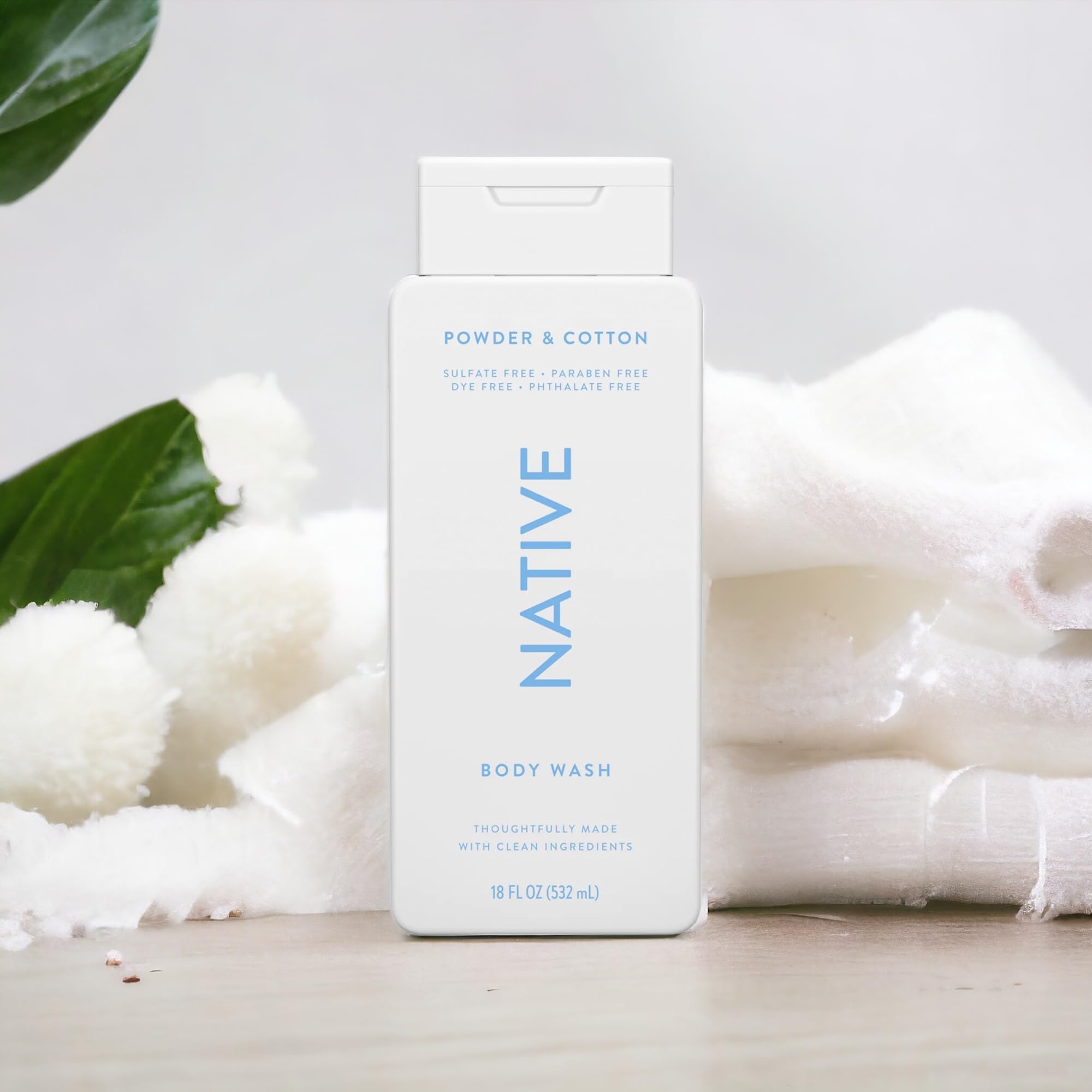 Gel douche Native: senteur rafraîchissante pour démarrer la journée