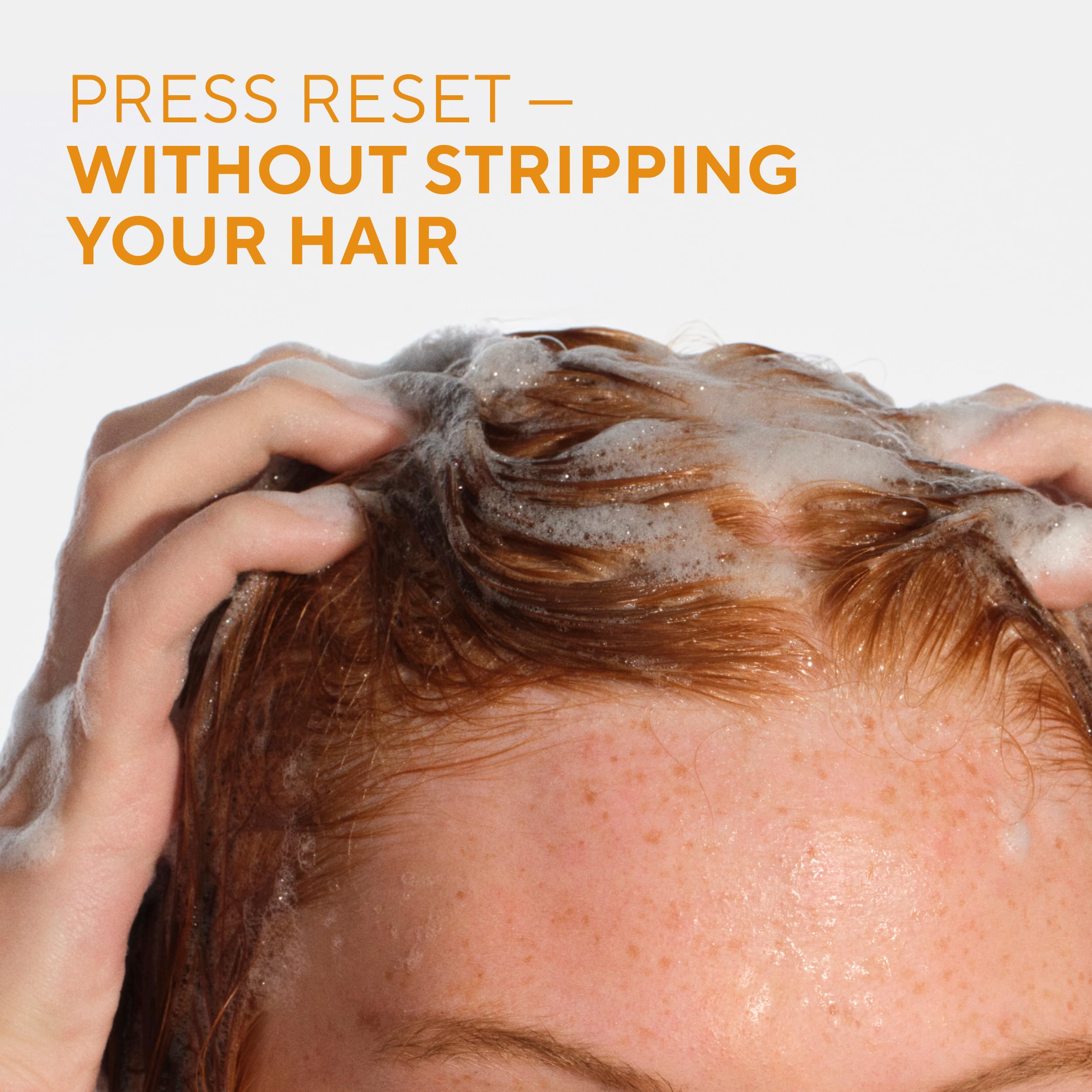 Ingrédients naturels sans sulfates et colorants, respect des cheveux.