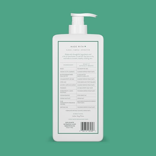 Native Gel Douche Lait de Lys et Sauge Blanche — mousse cremeuse qui caresse la peau