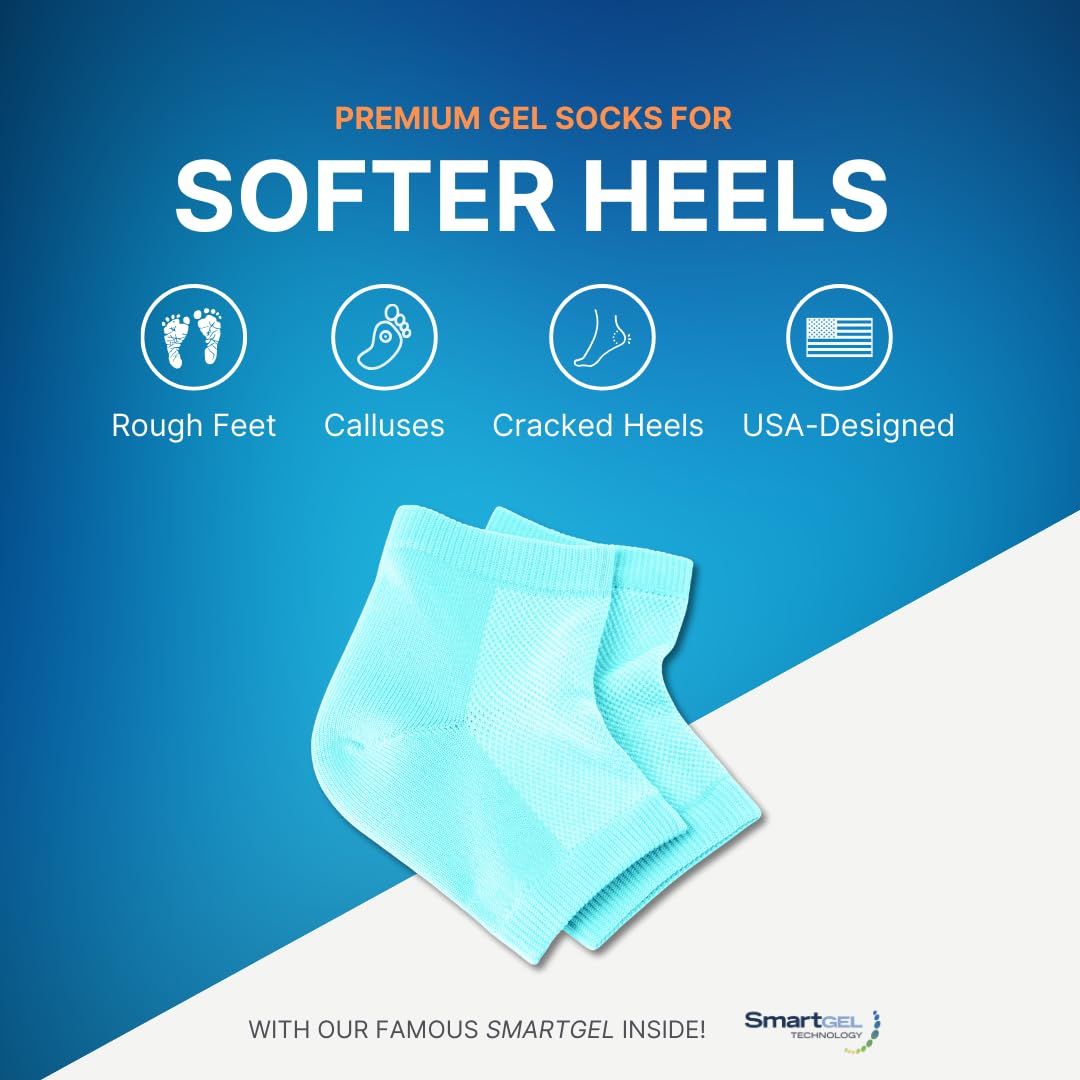 Natracure emballage chaussettes talons Gel ventilees bleu, présentation pratique.
