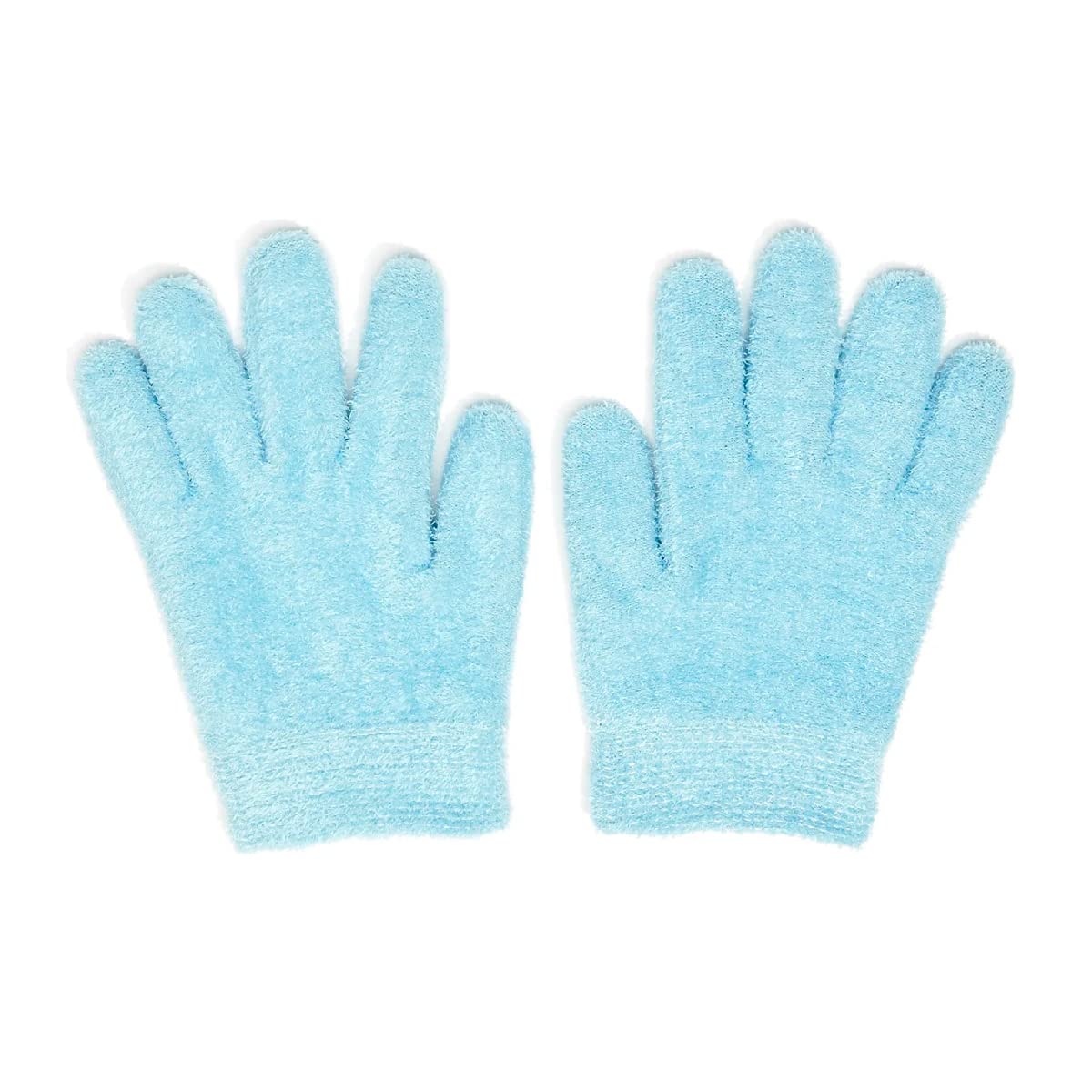 Gants gel hydratants NatraCure Aqua en action pour l'application