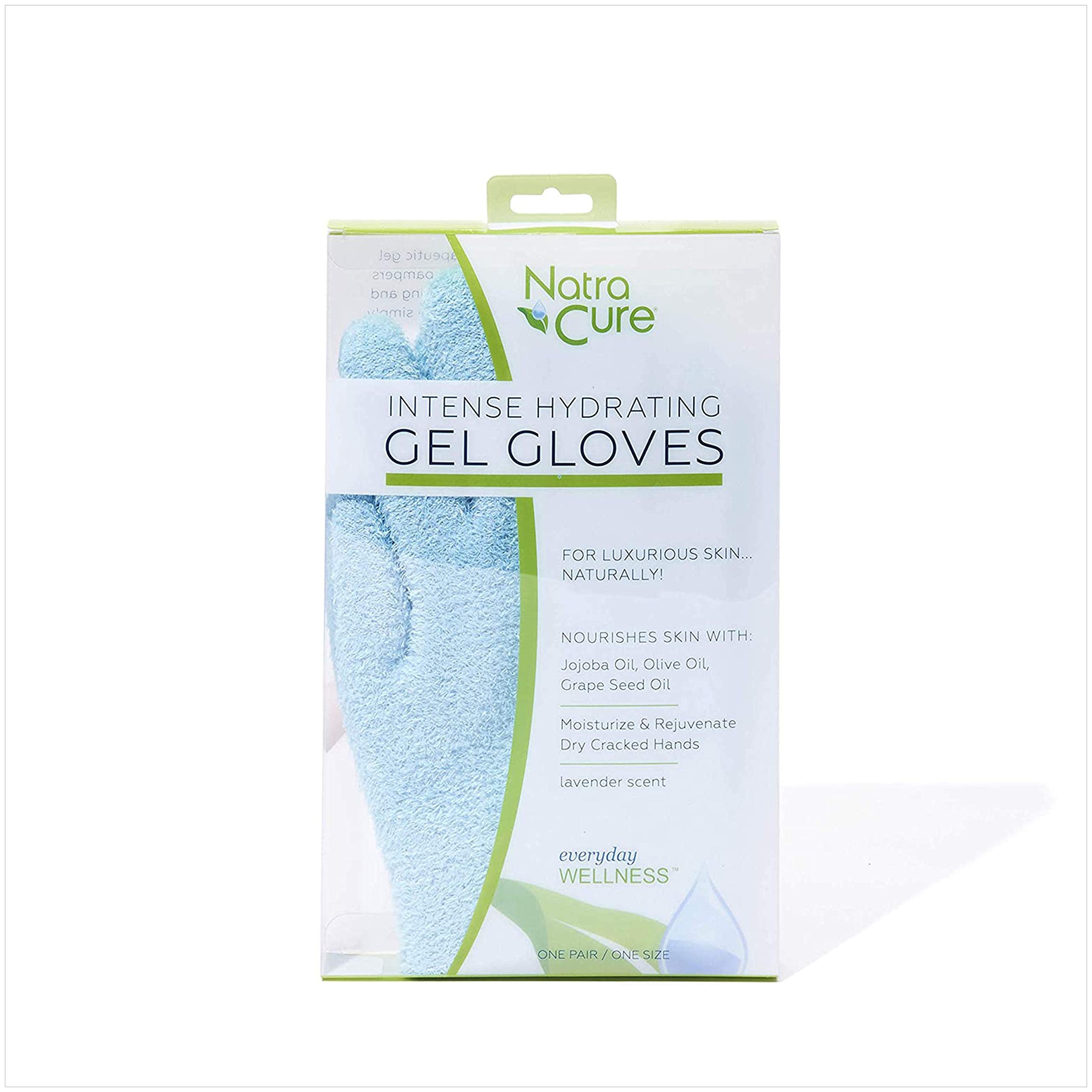 Usage quotidien des gants gel hydratants NatraCure Aqua