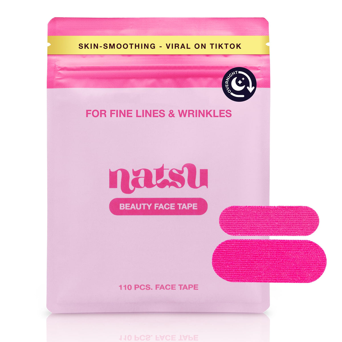 Patch visage Natsu frontales anti-rides, usage nocturne confortable